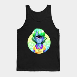 Cyclops Girl Tank Top